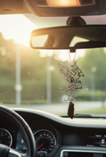 تعليقة سيارة " نسر الأصالة " المخصصة مع كسرة العود الطبيعي - Image 4